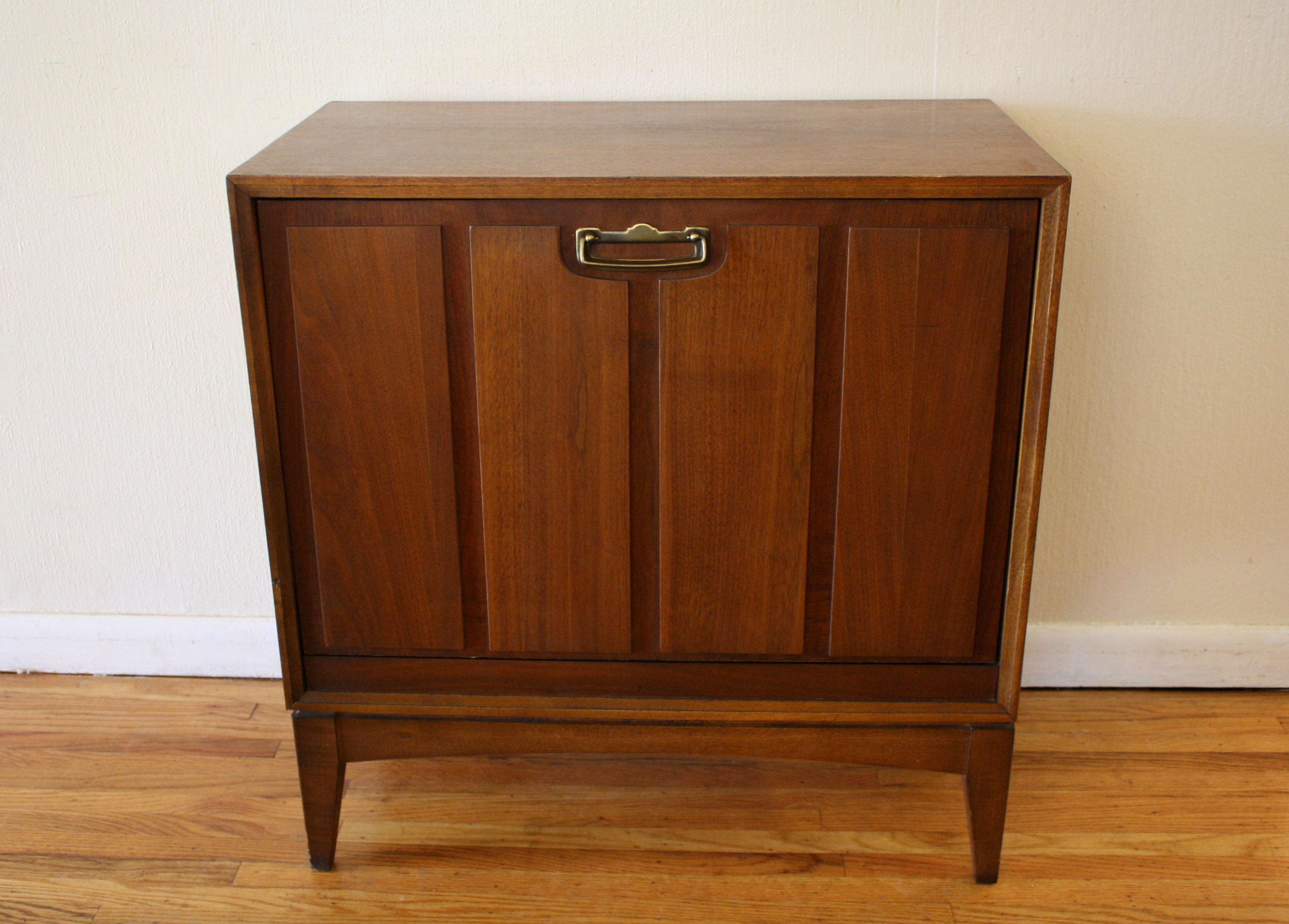 Mid Century Modern Record Cabinet By Lane Picked Vintage