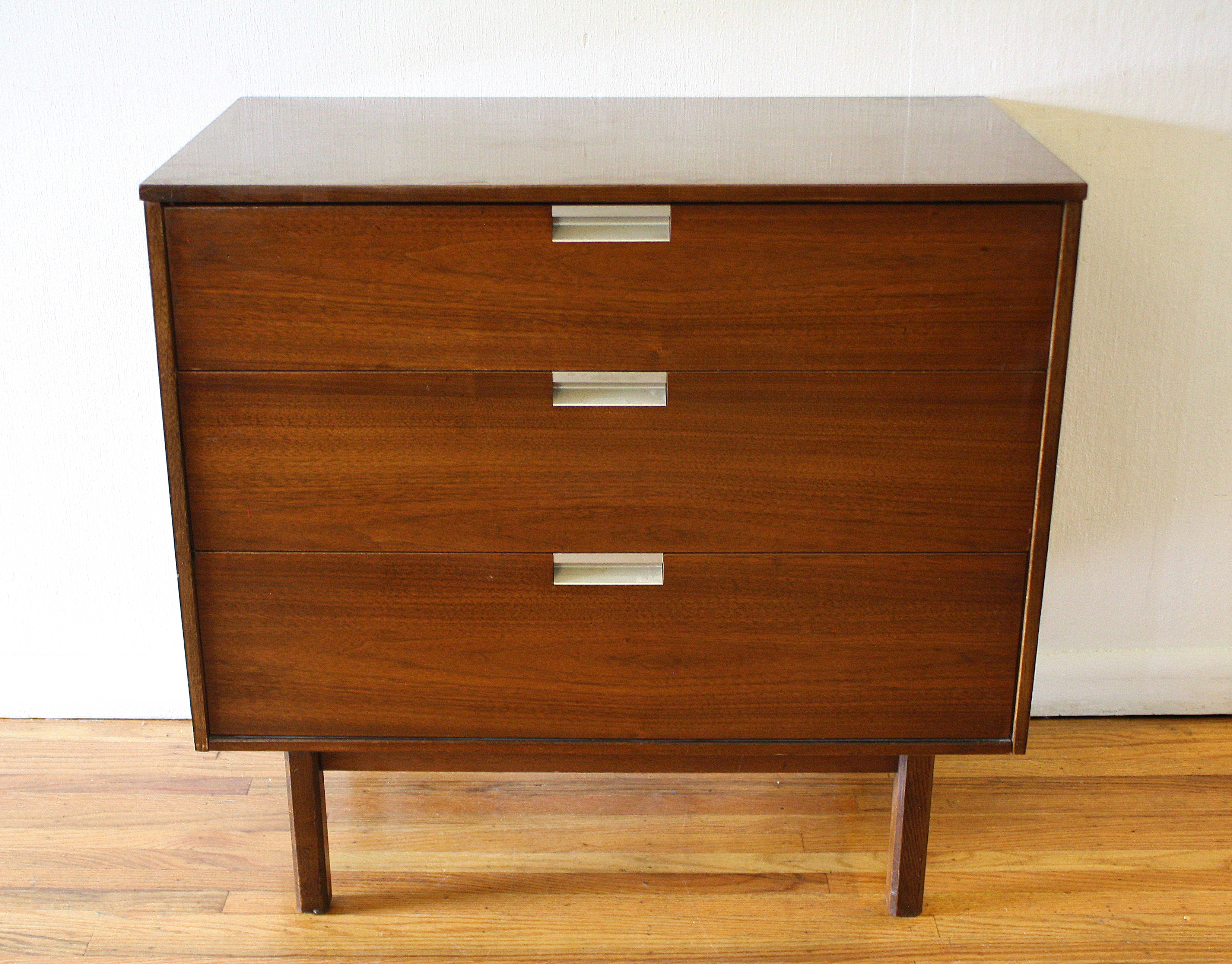 Mid Century Modern Matching Dressers By Bassett Picked Vintage