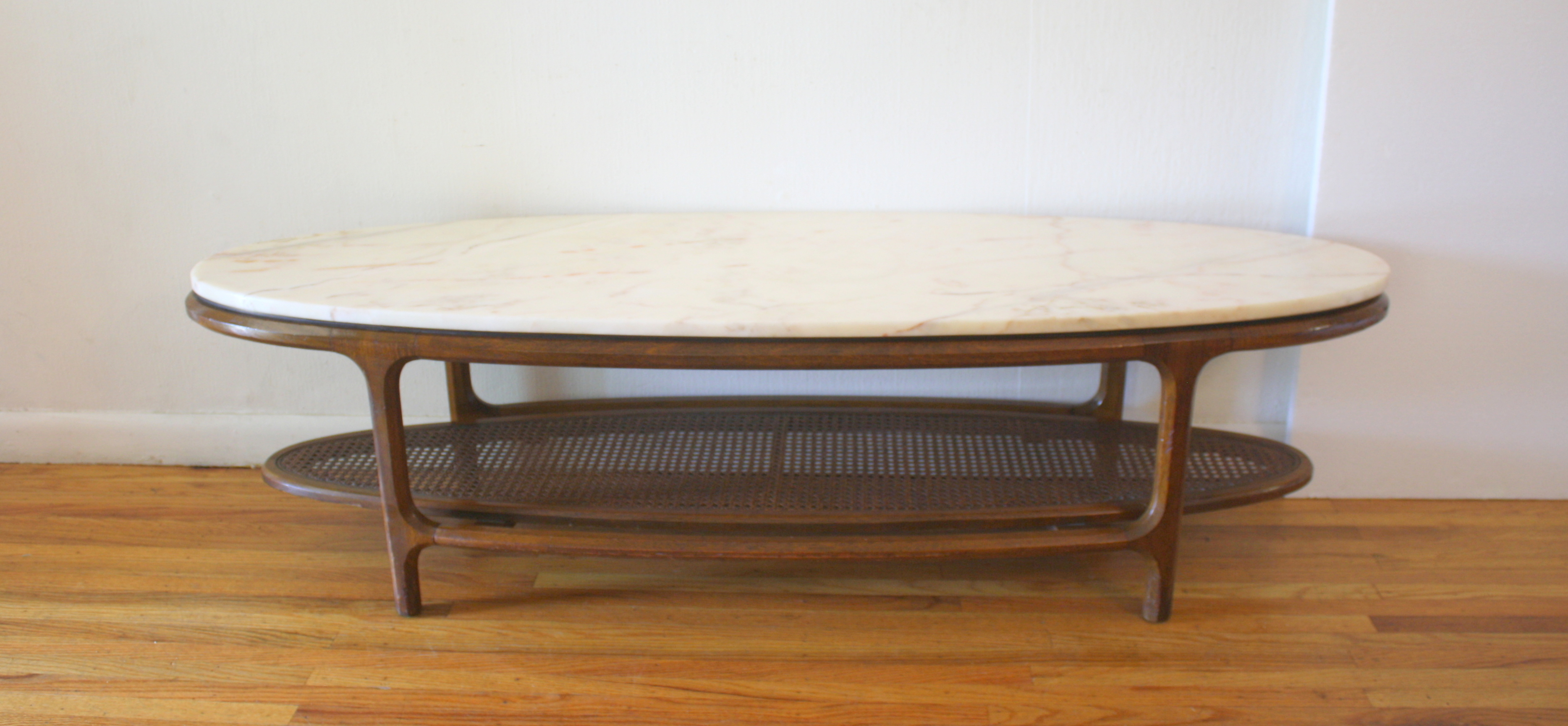 mcm surboard marble top coffee table 1